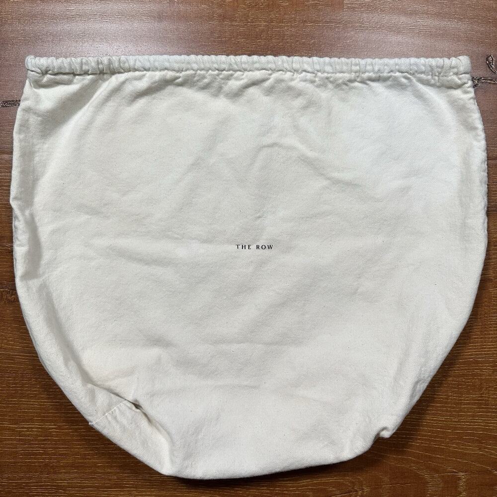 The Row Dust Bag 17"x16" Ivory Drawstring Cover Protector Storage Purse Gift